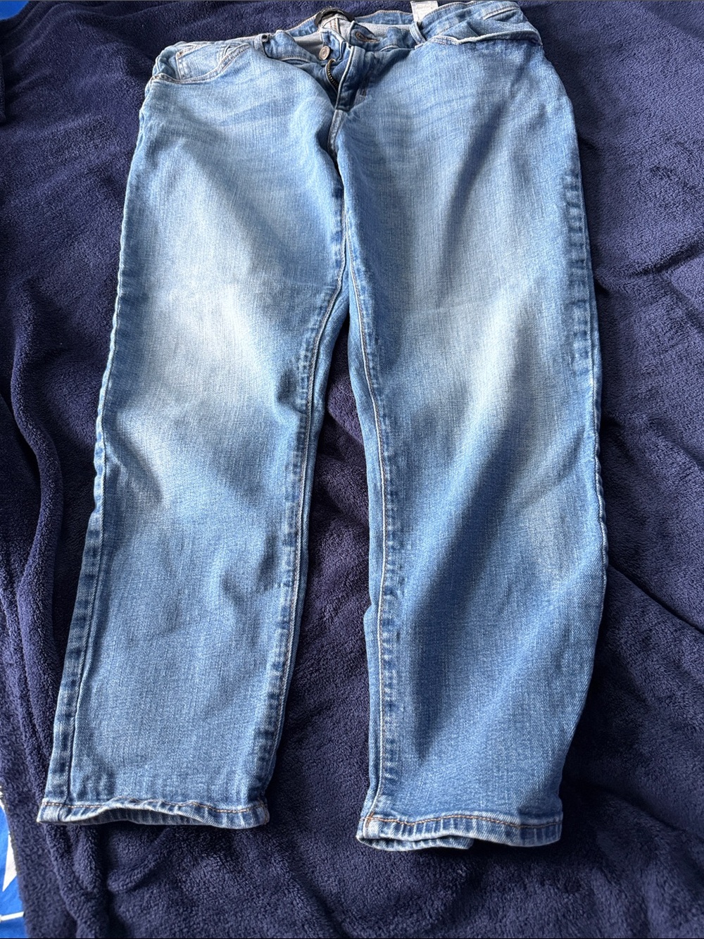 Banana Republic Light Blue Relaxed Straight Jeans